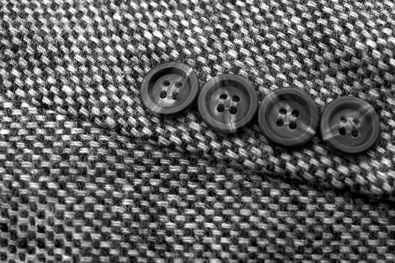 Wool tweed overcoat